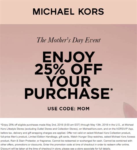 michael kors rabattcode|Michael Kors first order promo code.